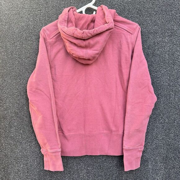 American Giant Classic Full Zip Sweatshirt Hoodie Size Medium Salmon Pink - Picture 7 of 8